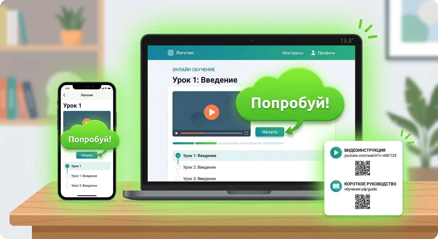 Firefly_Gemini Flash_Экран ноутбука или мобильного телефона. На экране интерфейс сервиса, поверх которого 528608.webp